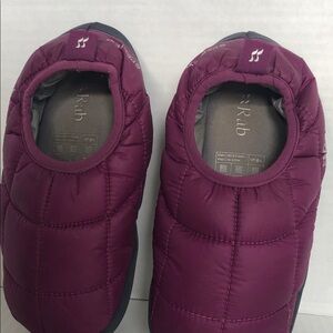 RAB Pertex Quantum Purple Insulated Slippers Size S, 6-7